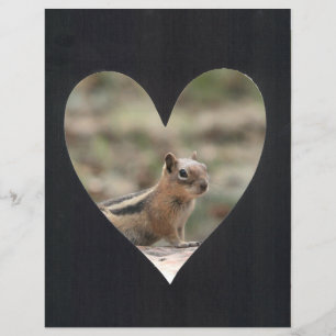 Add Photo Heart Frame(black)