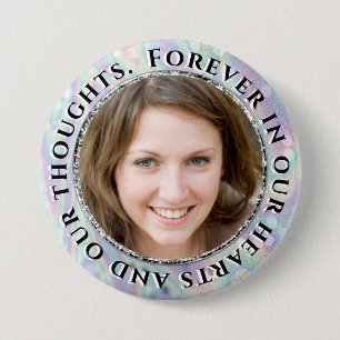 Add Photo Memorial 7.5 Cm Round Badge