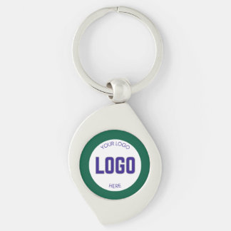 Add Photo or Logo on Clean Company Business  Key Ring