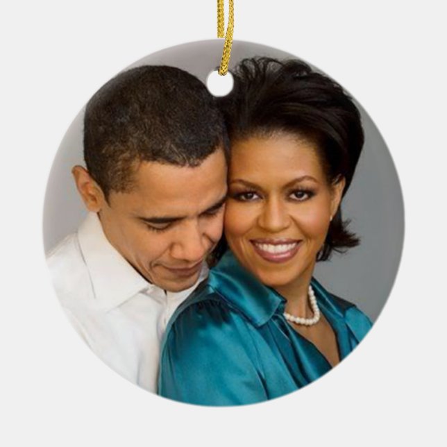 ADD PHOTO-ORNAMENT CERAMIC TREE DECORATION (Front)