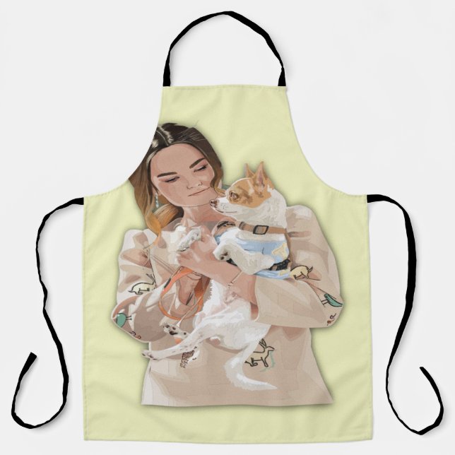 Add Photo Personalise Apron (Front)