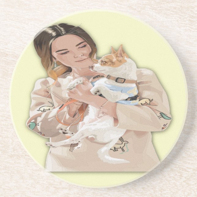 Add Photo Personalise Coaster (Front)