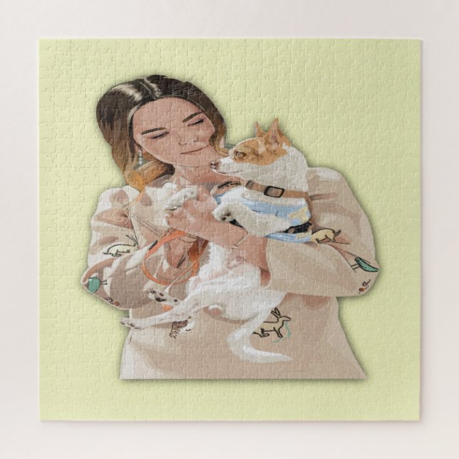 Add Photo Personalise Jigsaw Puzzle (Vertical)