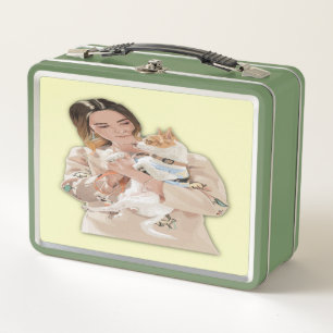Add Photo Personalise Metal Lunch Box