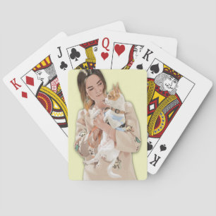 Add Photo Personalise Playing Cards