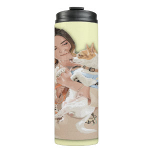 Add Photo Personalise Thermal Tumbler