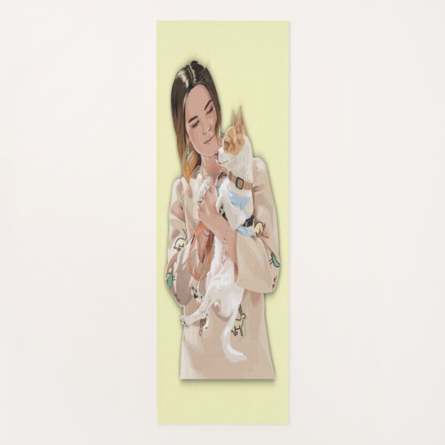 Add Photo Personalise Yoga Mat (Front)