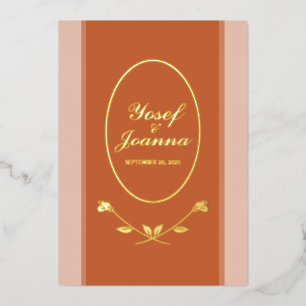 Add Photo Wedding Announcement Card