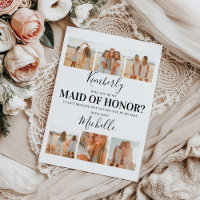Add Photos Will You Be My Maid of Honor? Proposal