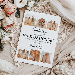 Add Photos Will You Be My Maid of Honor? Proposal