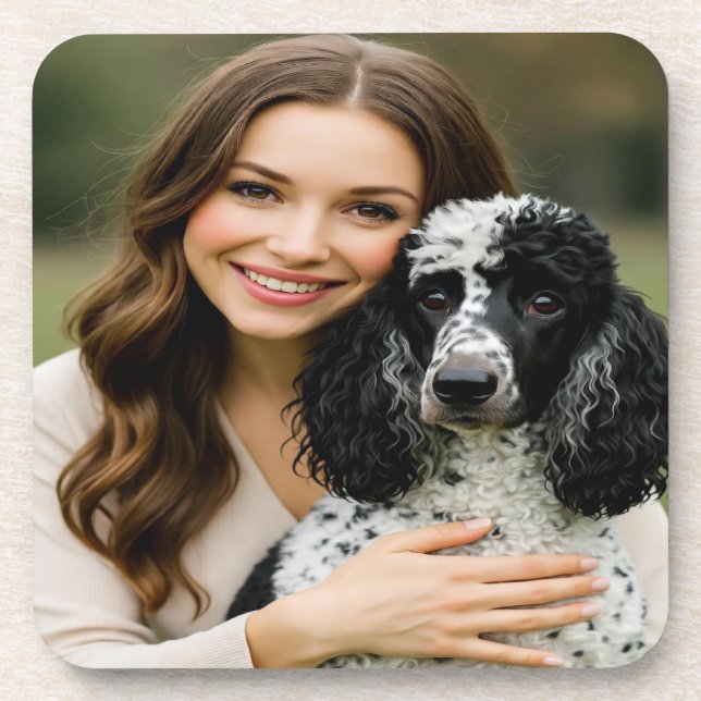 Add Poddle Photo Personalise Customise Coaster (Front)