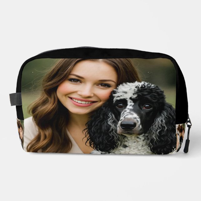 Add Poddle Photo Personalise Customise Dopp Kit (Front)