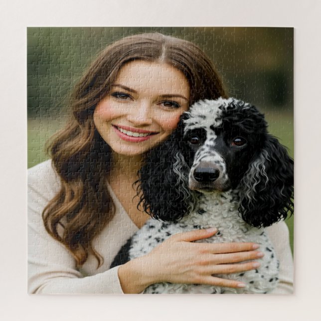 Add Poddle Photo Personalise Customise Jigsaw Puzzle (Vertical)