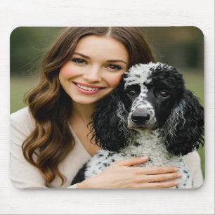 Add Poddle Photo Personalise Customise Mouse Mat