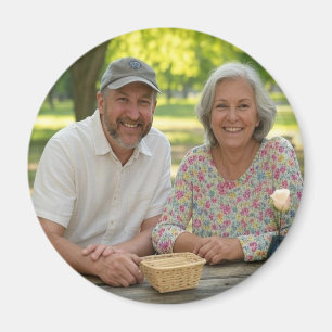 Add Retired Photo Customise Magnet