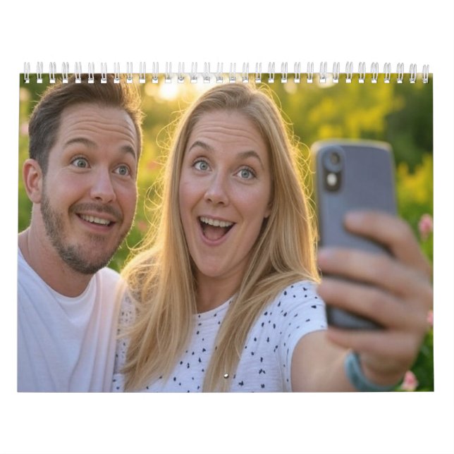 Add Selfie Customise Calendar (Cover)