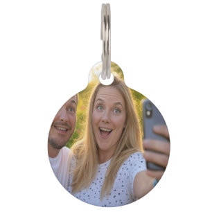 Add Selfie Customise Pet Tag