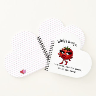 Add Spice, Skip the Timer Apron - Funny and Sassy  Notebook