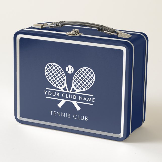 Add Tennis Club Nam Team Players Custom Metal Lunch Box (Front)