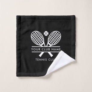 Add Tennis Country Club Name Any Colour Custom Wash Cloth