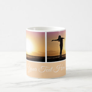 Add Text and Photo Coffee Mug