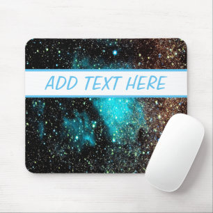 ADD TEXT/Custom Space Mouse Mat