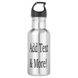 Add Text & More! 532 Ml Water Bottle