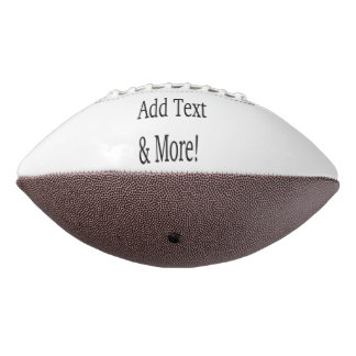 Add Text & More! Customise Your Own Personalised American Football