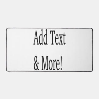 Add Text & More! Customise Your Own Personalised Desk Mat