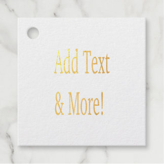 Add Text & More! Customise Your Own Personalised Favour Tags