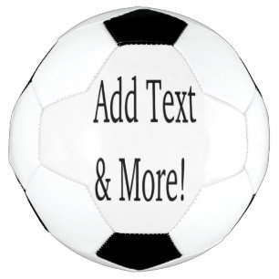 Add Text & More! Customise Your Own Personalised Football