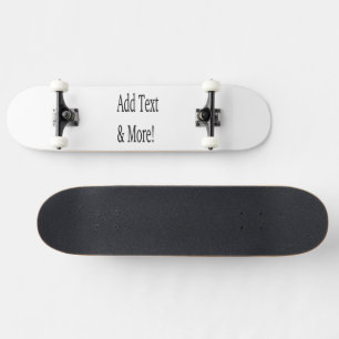 Add Text & More! Customise Your Own Personalised Skateboard