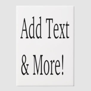 Add Text & More! Customize Your Own Personalized Vellum Invitations