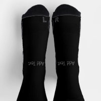 Add Text Name Printed Black Background Men Women