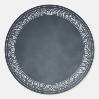 Add Text Or Monogram Chalkboard Custom Sticker