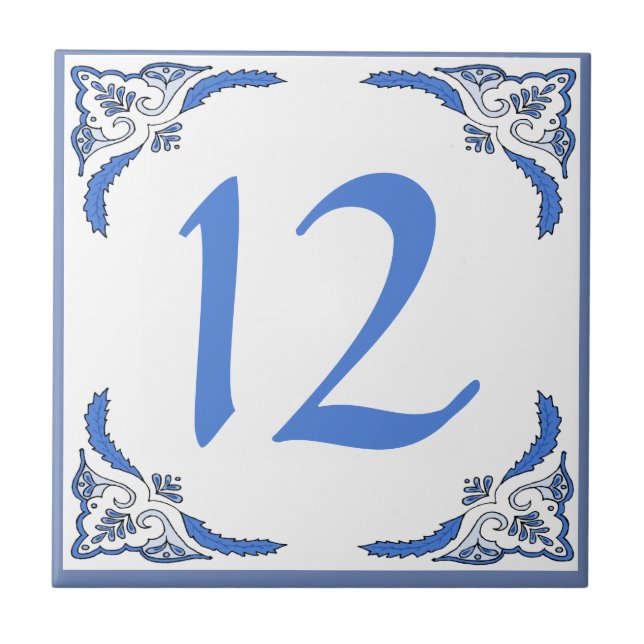 Add text Tile, Dutch Look, Personalise Tile (Front)