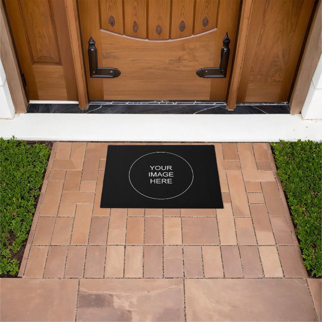 Add Text Upload Your Image Or Logo Here Doormat (Outdoor)