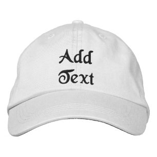 Add Text Visor Trucker Adjustable-Hat Stylish Cool Embroidered Hat