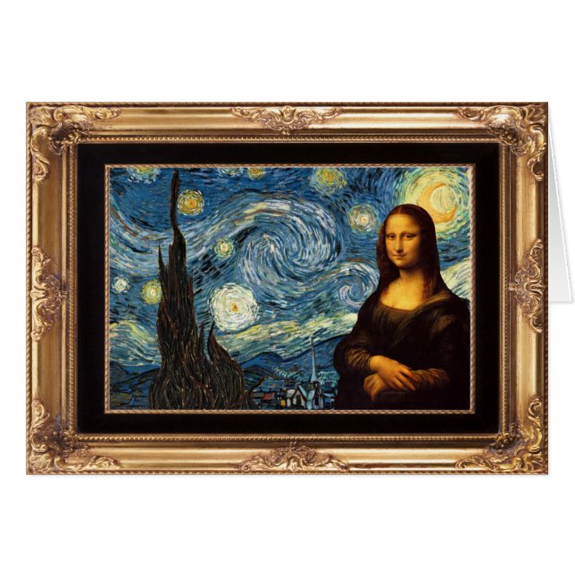 Add the Mona Lisa Card (Front Horizontal)