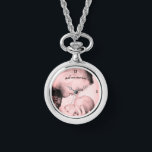 Add UR Photo Silver eWatch Necklace<br><div class="desc">This silver ewatch necklace is ready for your own customisation with a special picture. Makes a perfect gift for any woman.</div>