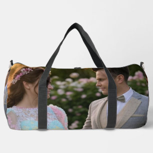 Add Wedding Photo Customise Duffle Bag