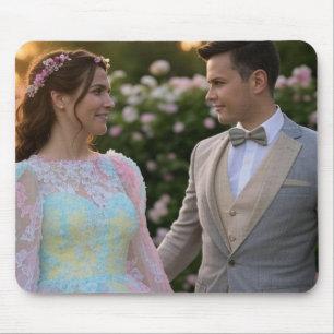Add Wedding Photo Customise Mouse Mat