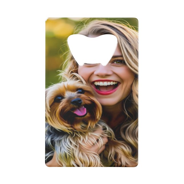 Add Yorkshire Terrier Photo Personalize (Front)