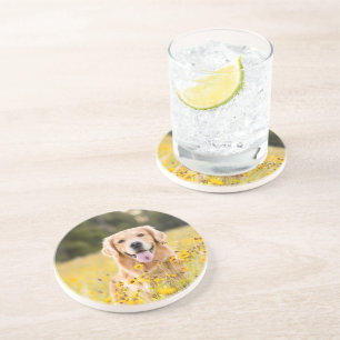 Add You Photo Sandstone Coaster