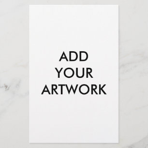 Add your artwork stationery