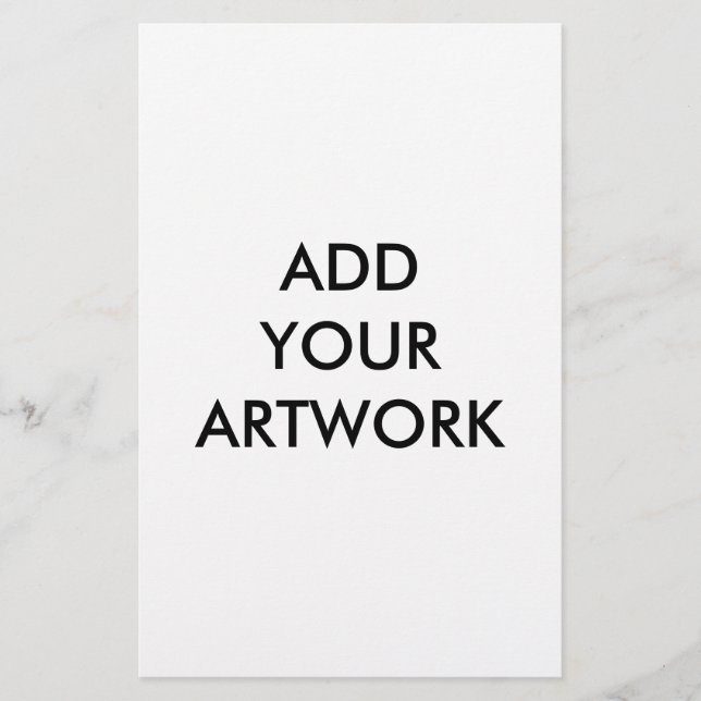 Add your artwork stationery (Front)