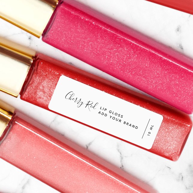 Add Your Brand Calligraphy Script Product Labels (Creator Uploaded)