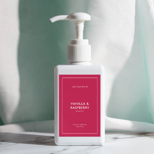 Add Your Brand Custom Colour Modern Product Label
