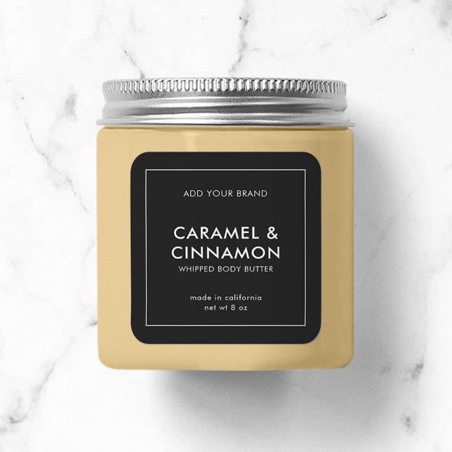 Add Your Brand Custom Colour Modern Product Label (Creator Uploaded)