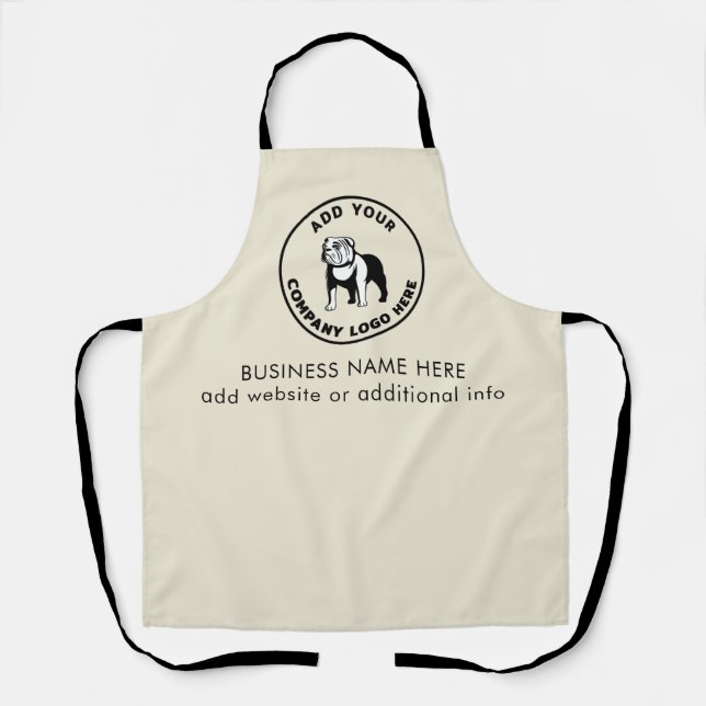 Add Your Brand Logo Company Reopening Apron (Front)